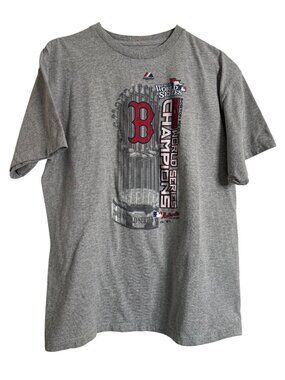 Boston Red Sox Size Large 2013 World Series Tee shirt EUC